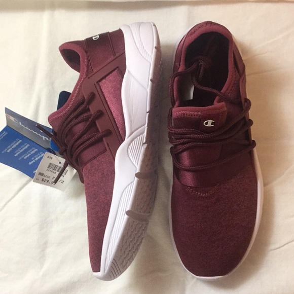 Champion Shoes - Champion sneakers. Maroon color. Size 7 1/2.